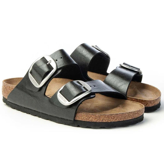 Sandali Arizona Big Buckle Birkenstock perlato nero 1027413