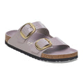 Sandali Arizona Big Buckle High-Shine Faded Birkenstock in pelle | Calzata Stretta 1029762