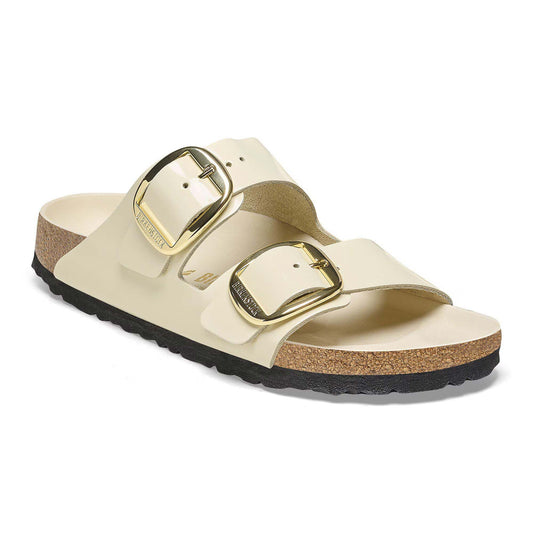 Sandali Arizona Big Buckle Shine Birkenstock ecru 1026128 (35-41)