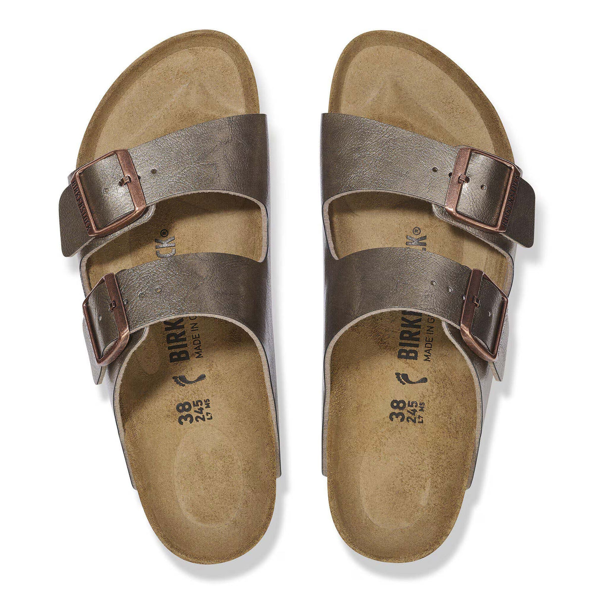 Sandali Arizona Birkenstock 1029439 Taupe perlato