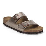Sandali Arizona Donna Birkenstock Taupe Perlato | Calzata Stretta 1029439