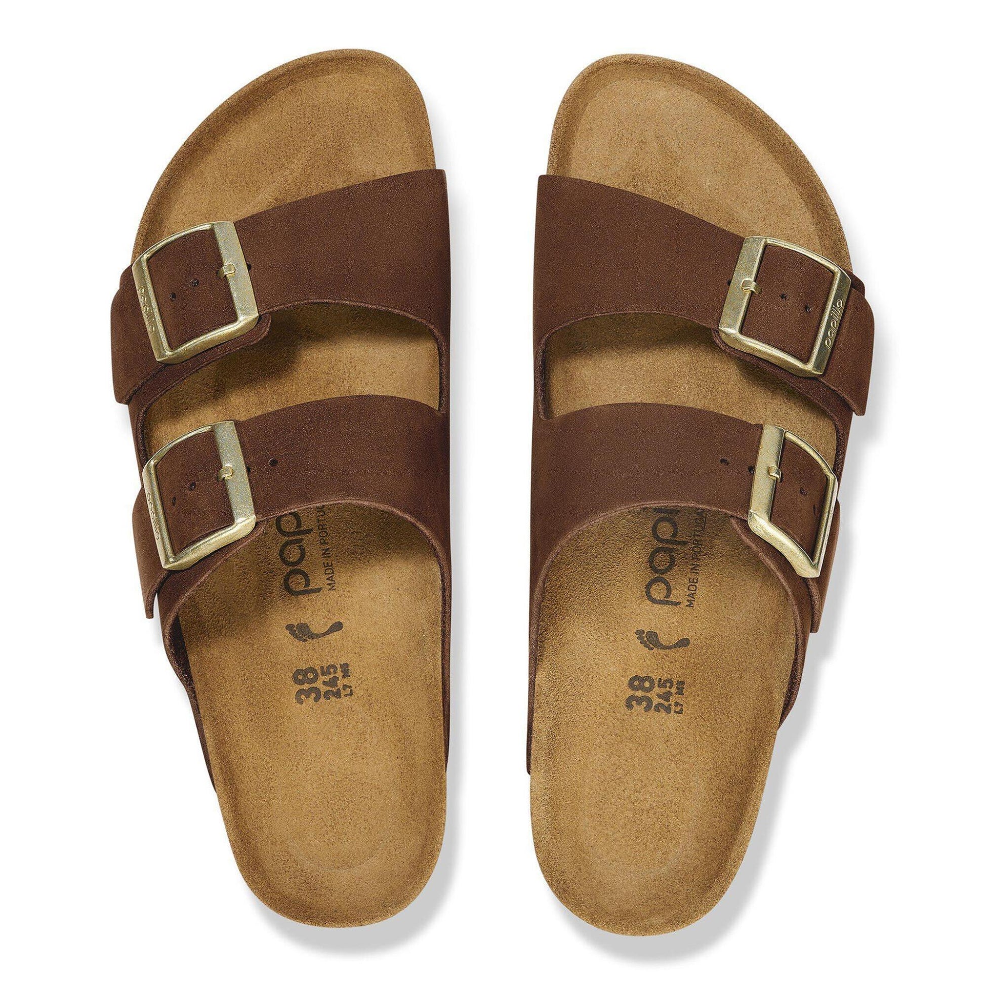 Sandali Arizona Platform Papillio by Birkenstock 1028366 dark tea