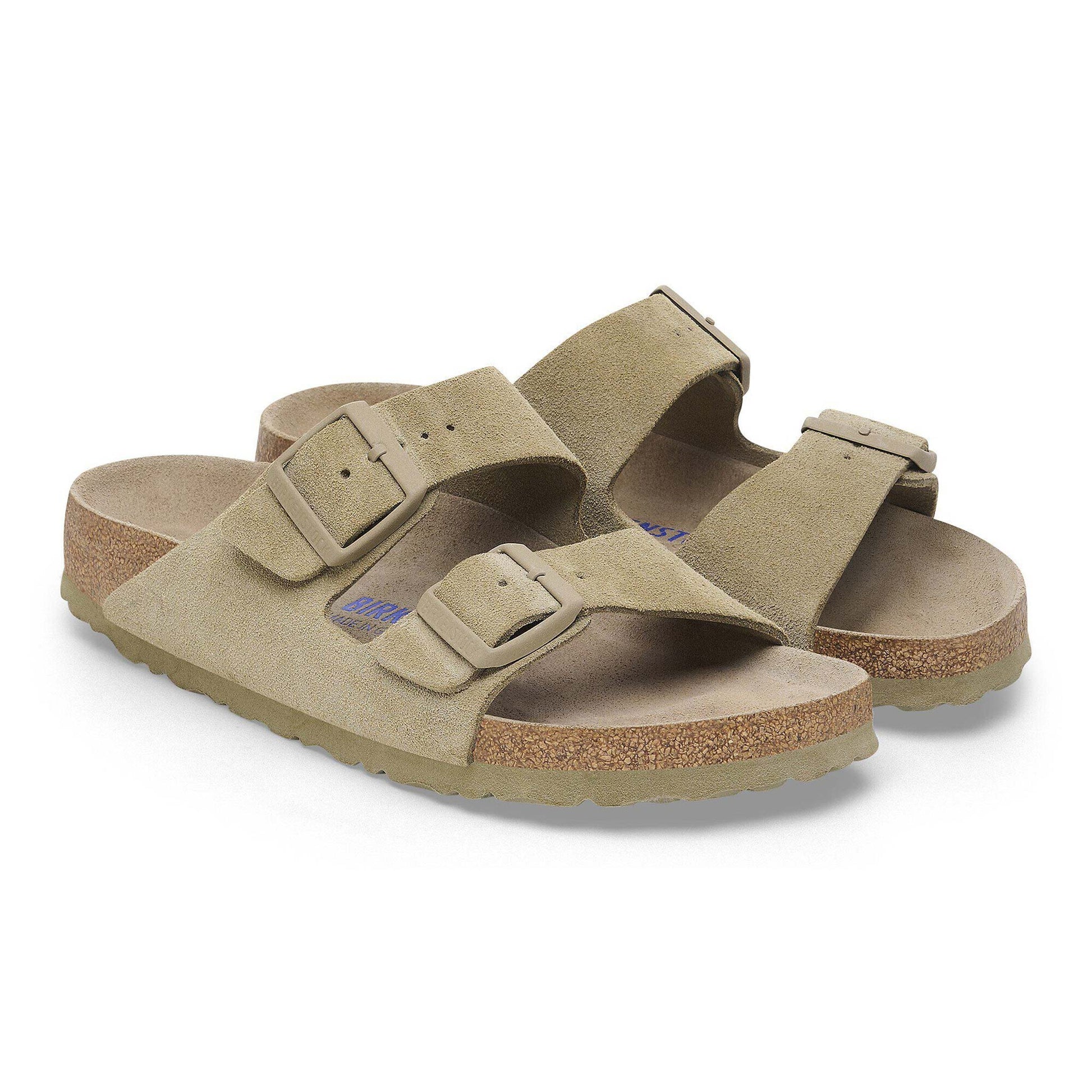 Sandali Arizona Soft Birkenstock Verde Khaki 1019088