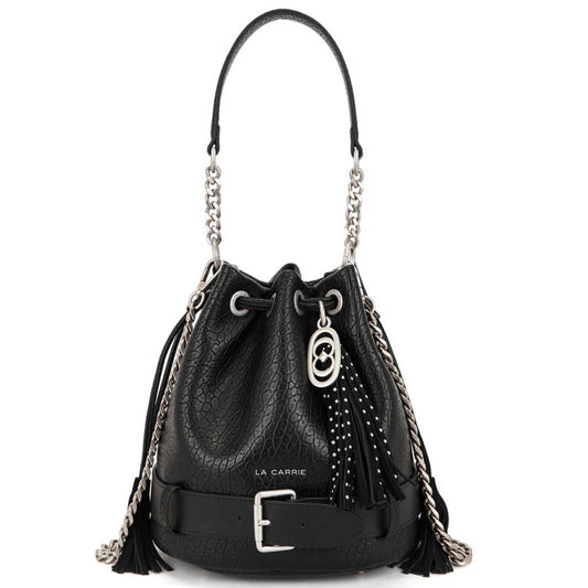 Borsa secchiello La Carrie Belty 162P-EB-426 nera donna
