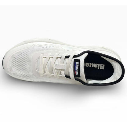 Sneaker Blauer KELSON01 scarpe uomo bianche