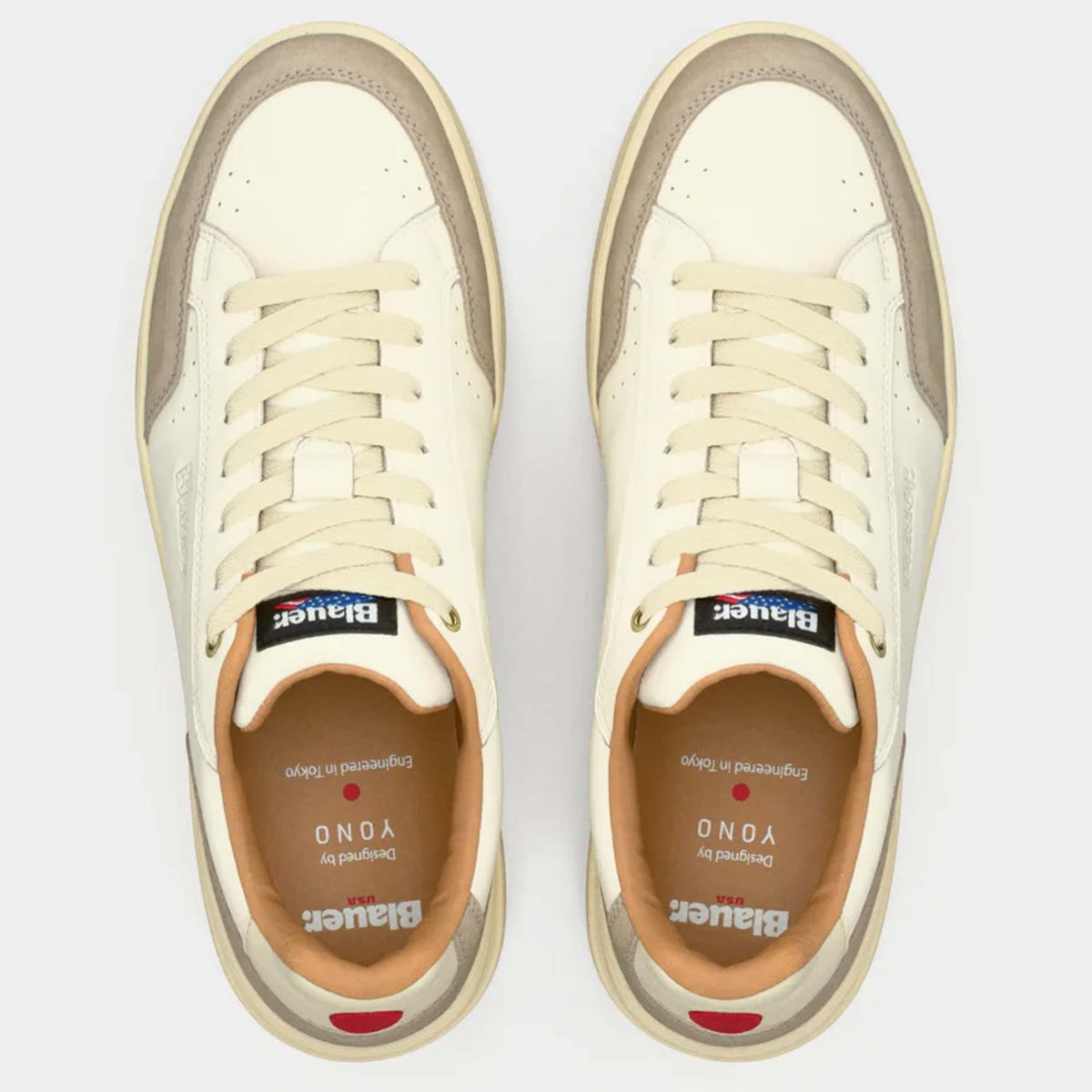 Sneaker Blauer KYOTO01 Uomo Scarpe crema