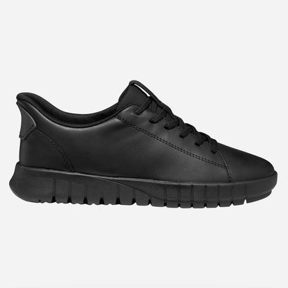 Sneakers GEOX Flextride Plus U56MAA uomo nere in pelle