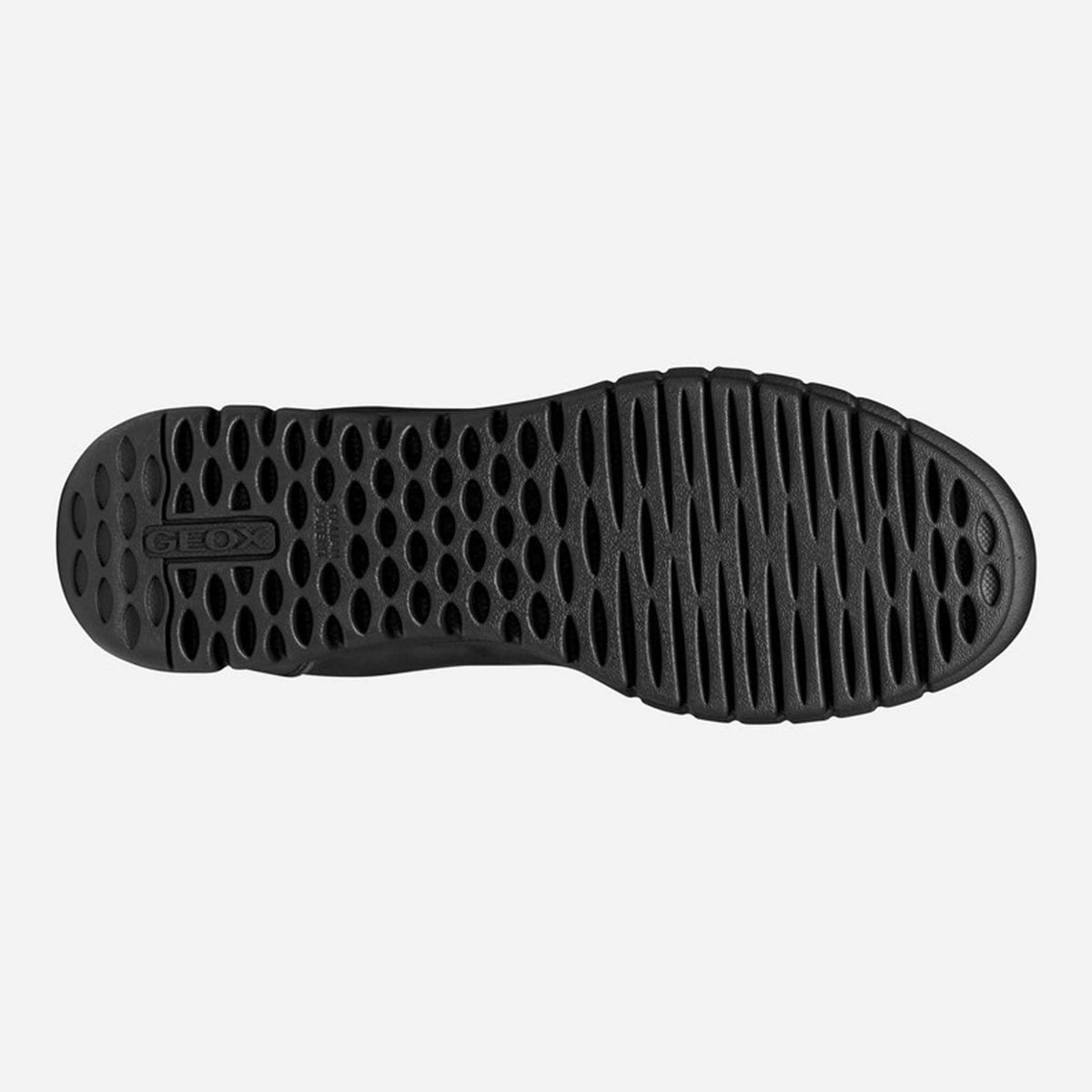 Sneaker GEOX U56MAA uomo nera con sottopiede estraibile