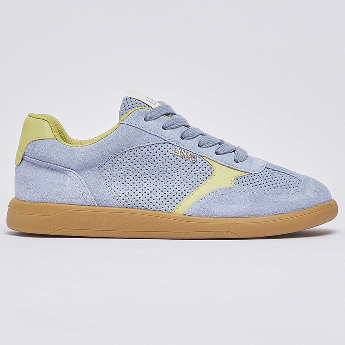 Sneakers LIU JO "Connor 01" BA6051 celeste/giallo