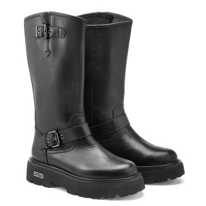 Stivale donna CULT Slash CLW4826-00 in pelle nera - foto 4