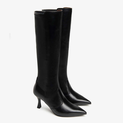 Stivale donna NeroGiardini I410835DE-100 nero Made in Italy