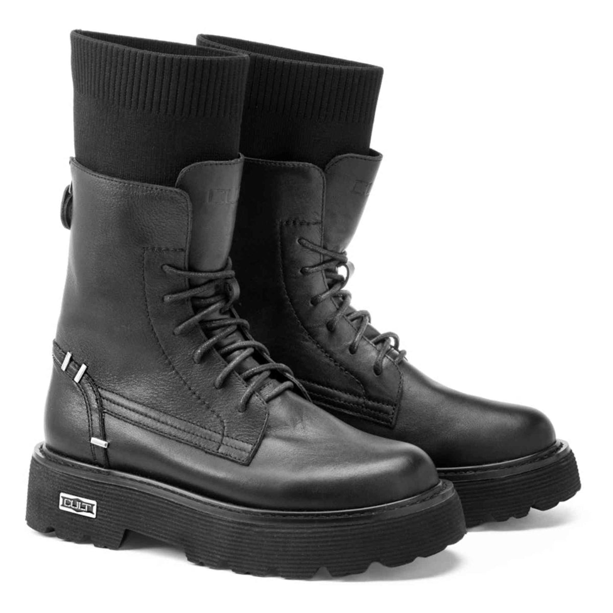 Stivaletto donna CULT Slash CLW4828-00 in pelle nera - foto 2
