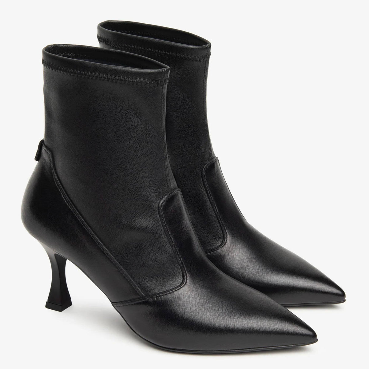 Stivaletto NeroGiardini I410830DE-100 Nero Donna in Pelle | Made in Italy