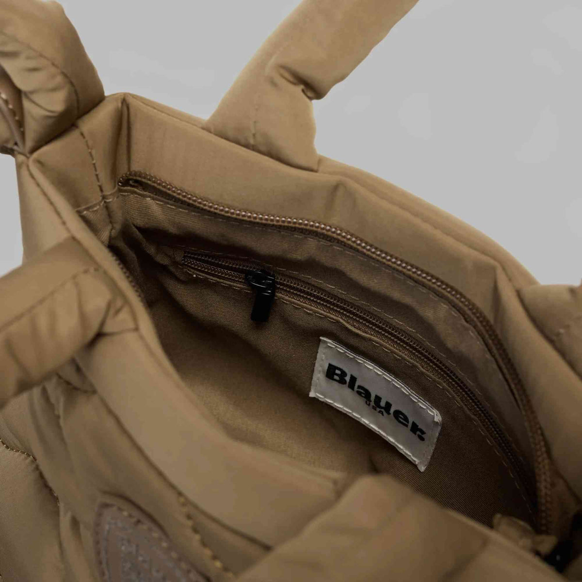Tote bag Blauer CHACKYXS01 donna verde military in nylon – fotografia 3