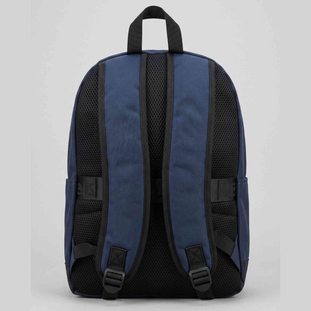 Zaino Blauer EAST01 uomo blu navy, dettaglio tasche con zip
