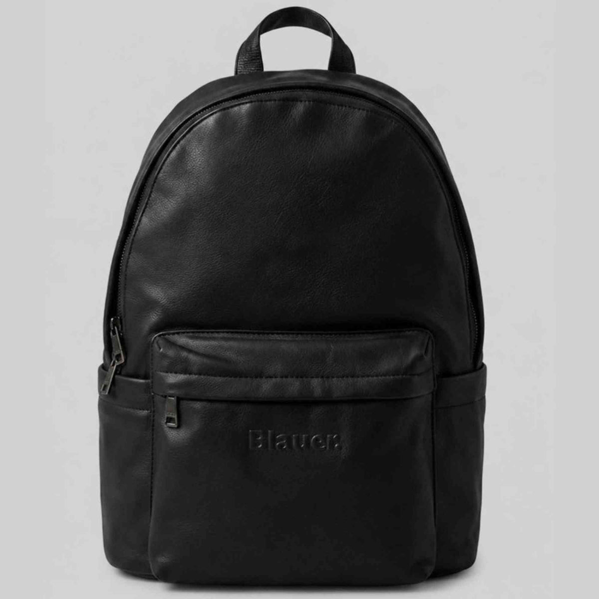 Zaino Blauer NAPER03 uomo nero con tasca frontale