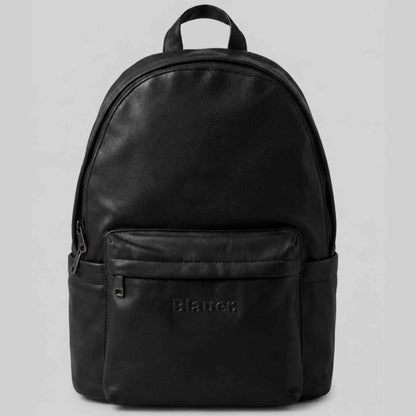 Zaino Blauer NAPER03 uomo nero con tasca frontale